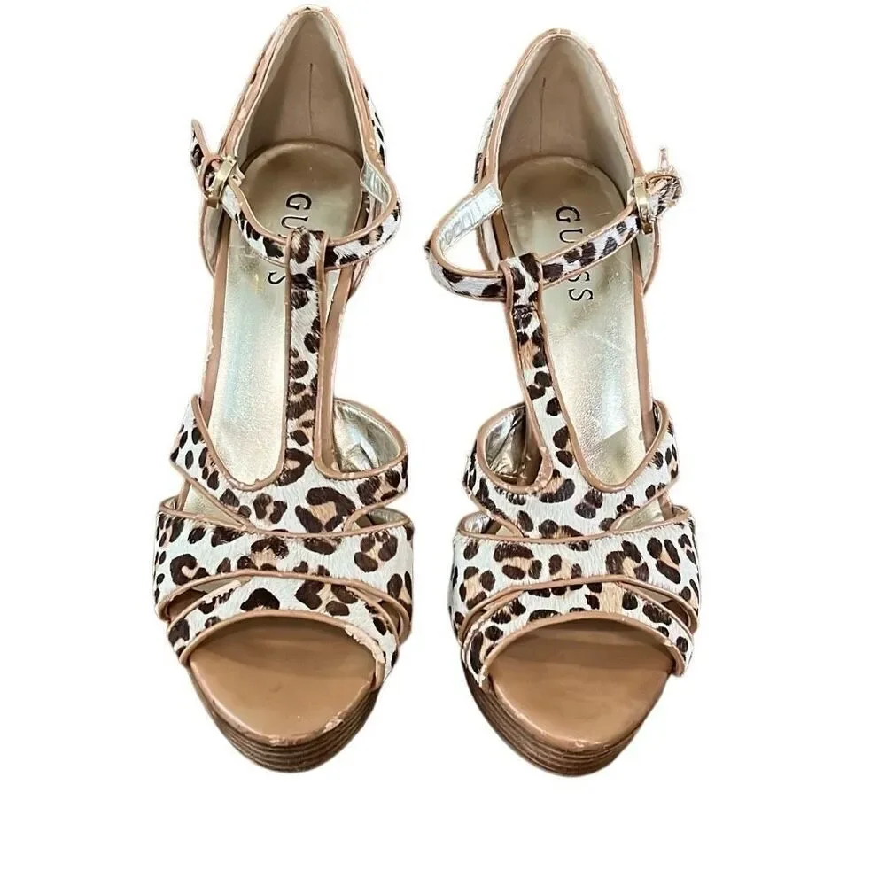 Guess Korrinez T Strap Stilettos - Picture 3 of 10